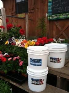 Our 2 gallon, or 3.5 gallon compost buckets