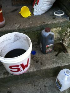 One pound of worm castings in One gallon of water will go a long way to fertilize your plants